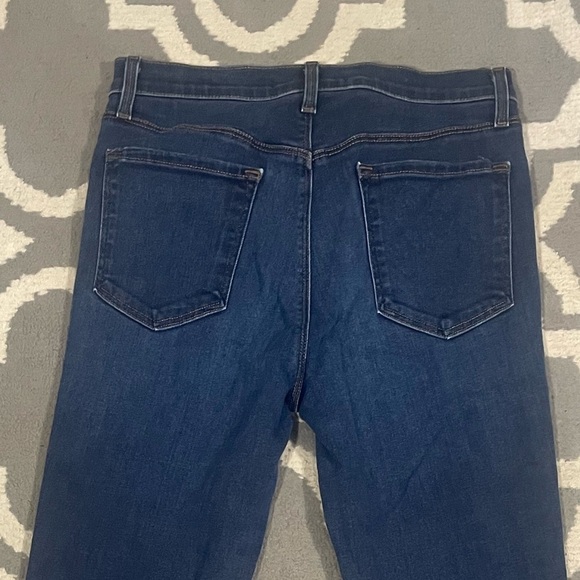 J Brand ALANA dark indigo bluebell wash High Rise Skinny Jeans Size 29 - Picture 8 of 12
